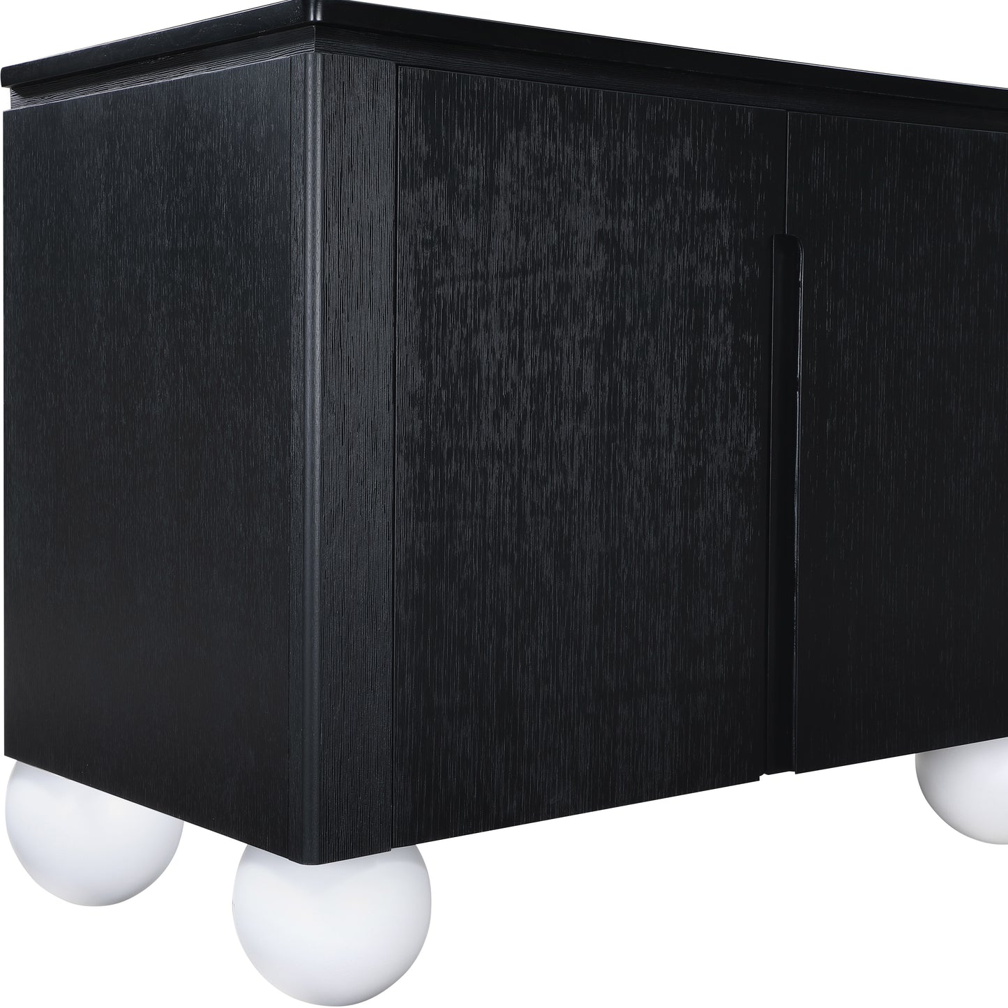 burke black sideboard/buffet