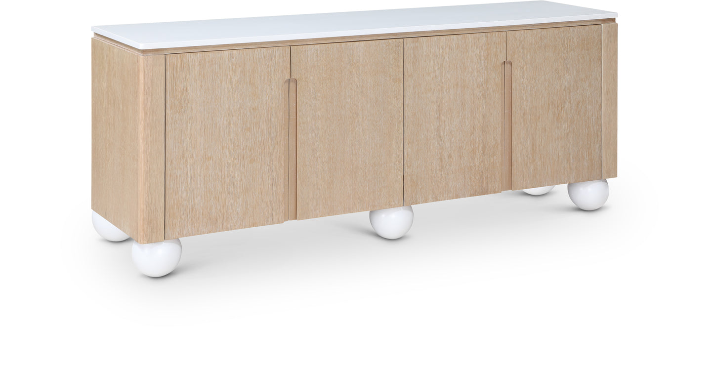 burke natural sideboard/buffet