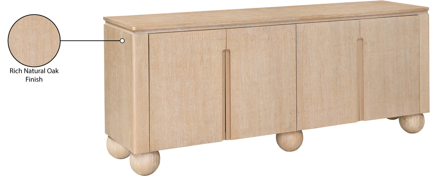 burke natural sideboard/buffet