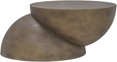 Briar Gold Iron Coffee Table, 1 Piece