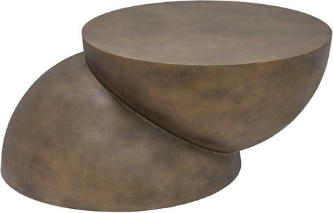 Briar Gold Iron Coffee Table, 1 Piece