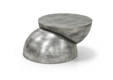 Briar Silver Iron Coffee Table, 1 Piece
