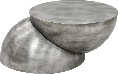 Briar Silver Iron Coffee Table, 1 Piece