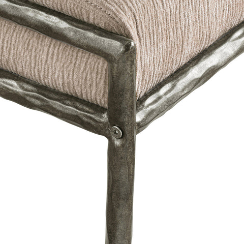 Jessa Beige Chenille Fabric Upholstered Dining Side Chair, 2-Piece (Style 2)