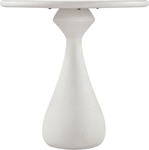 Celeste 36" Cream Concrete Indoor / Outdoor Counter Table, 1 Piece