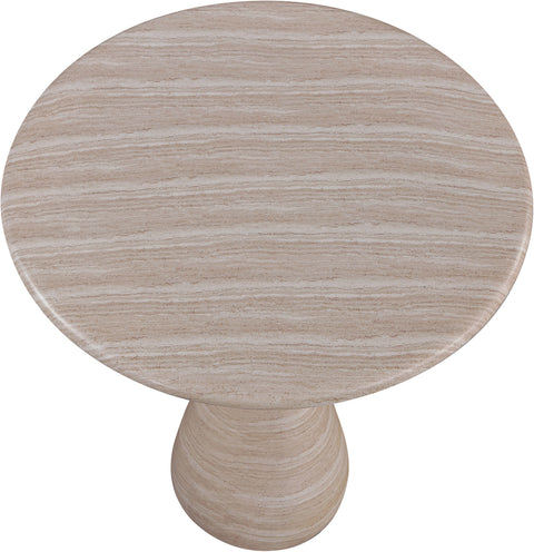 Celeste Travertine Concrete Indoor / Outdoor Bar Table, 1 Piece