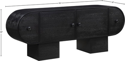 Daphne Black Sideboard/Buffet