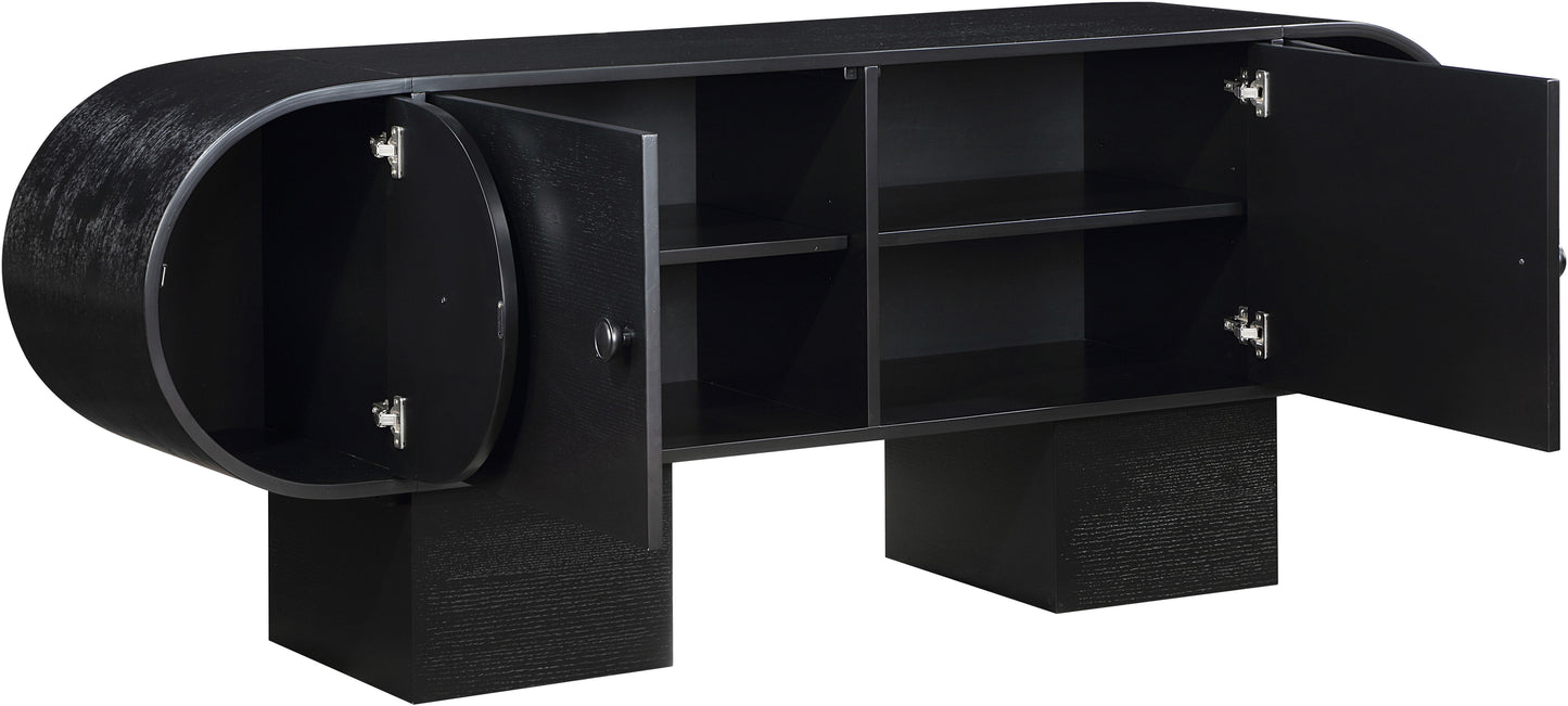 daphne black sideboard/buffet