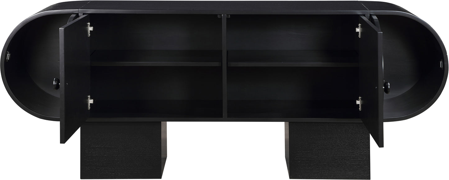 daphne black sideboard/buffet