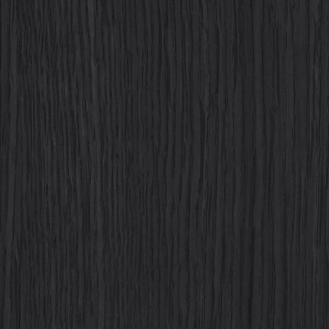 Yara Black Cane, Solid Wood And Oak Veneer Desk, 1 Piece