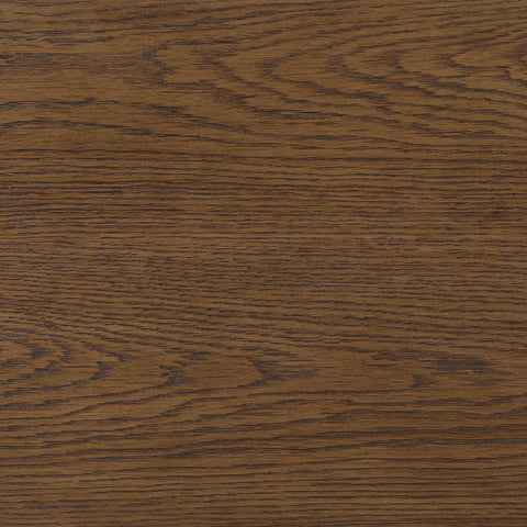 Yara Brown Cane, Solid Wood And Oak Veneer Desk, 3-Piece