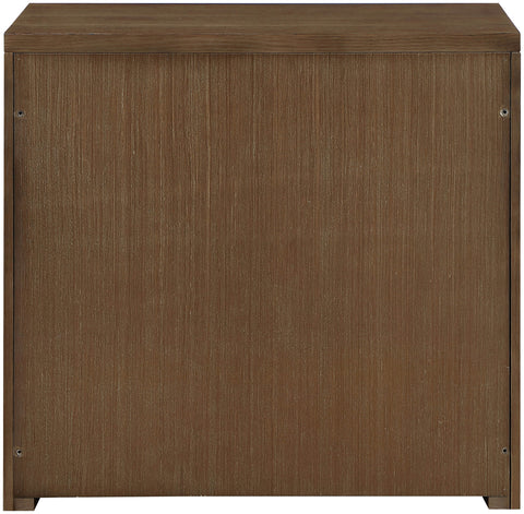 Selene Brown Cane, Solid Wood And Oak Veneer Sideboard/Buffet, 1 Piece