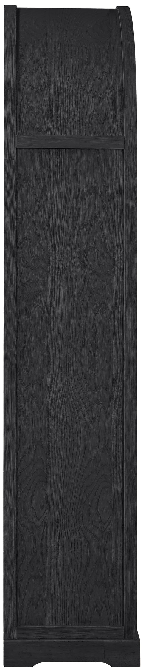 Prescott Black Solid Wood Storage Cabinet, 1 Piece