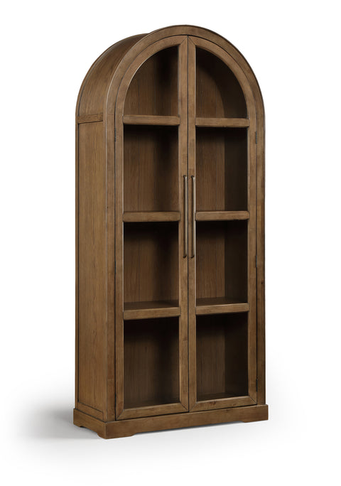 Prescott Brown Solid Wood Storage Cabinet, 1 Piece