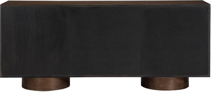 Romeo Brown Rubberwood with Oak Veneer Sideboard/Buffet