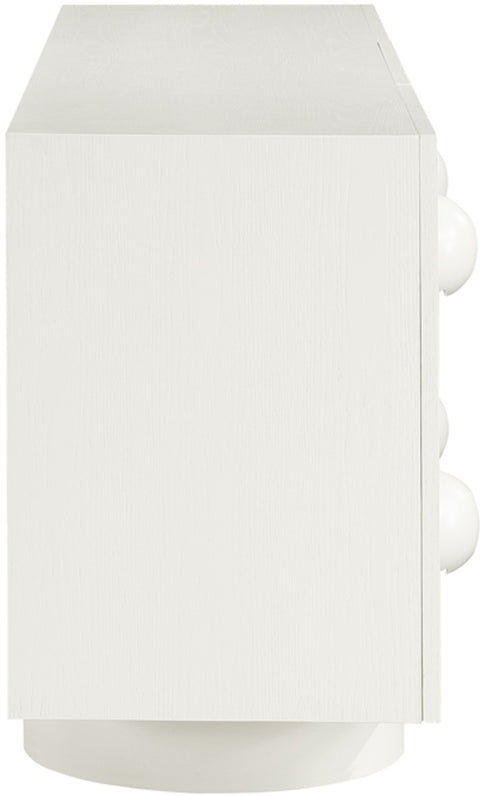 Romeo Cream Rubberwood with Oak Veneer Sideboard/Buffet