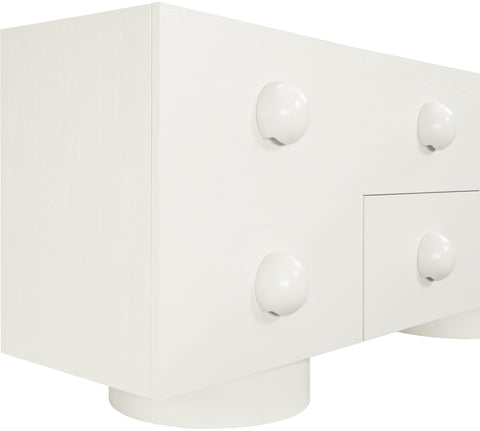 Romeo Cream Rubberwood with Oak Veneer Sideboard/Buffet