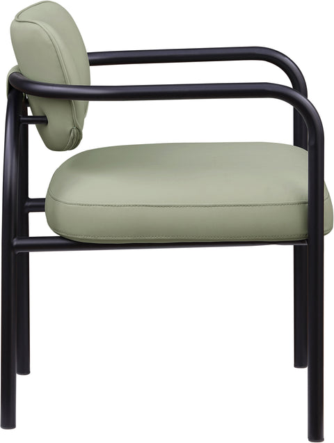 Nova Mint Vegan Leather Upholstered Dining Chair, 2-Piece