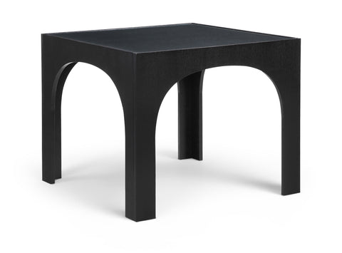 Sage 36.25" Black Tempered Glass Top Dining Table, 1 Piece
