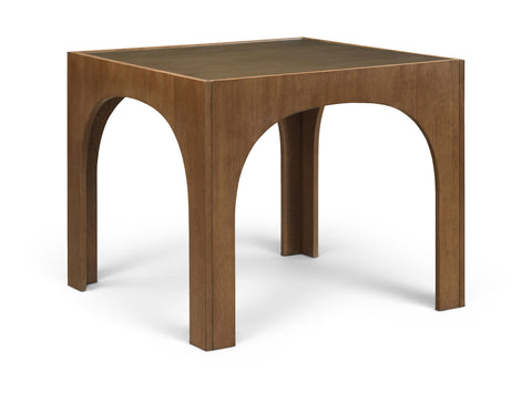 Sage 36.25" Brown Tempered Glass Top Dining Table, 1 Piece