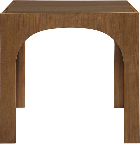 Sage 36.25" Brown Tempered Glass Top Counter Height Table, 1 Piece