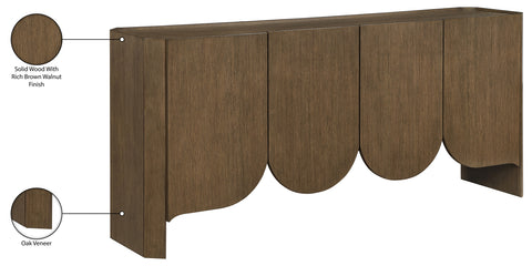 Linden Brown Solid Wood Sideboard/Buffet, 1 Piece