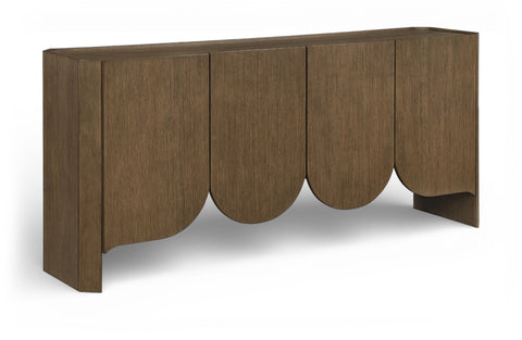 Linden Brown Solid Wood Sideboard/Buffet, 1 Piece