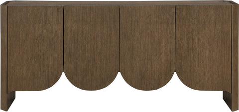 Linden Brown Solid Wood Sideboard/Buffet, 1 Piece