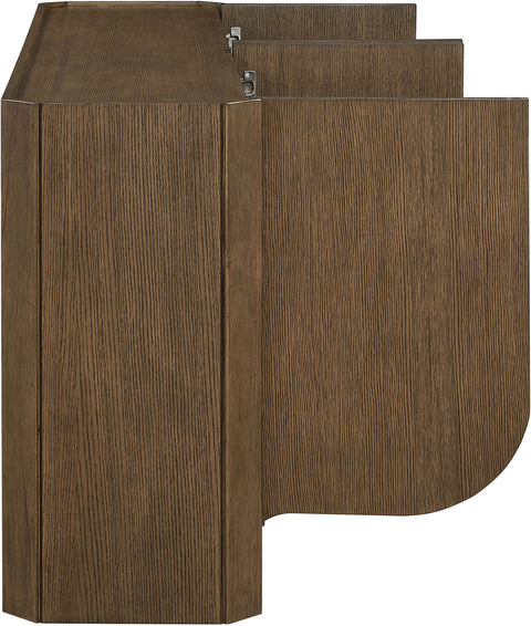 Linden Brown Solid Wood Sideboard/Buffet, 1 Piece