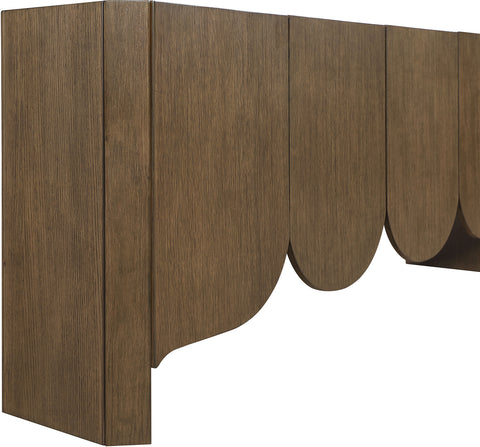 Linden Brown Solid Wood Sideboard/Buffet, 1 Piece