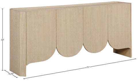 Linden Natural Solid Wood Sideboard/Buffet, 1 Piece