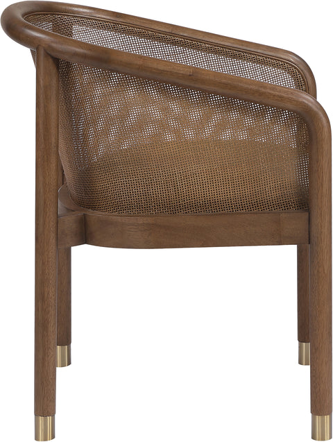 Paloma Olive Vegan Leather Upholstered Dining Chair, 2-Piece