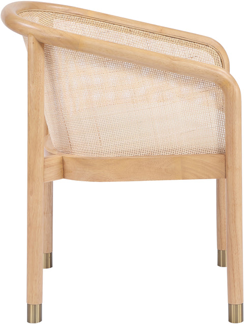 Paloma Cream Vegan Leather Upholstered Dining Chair, 2-Piece (Style 2)