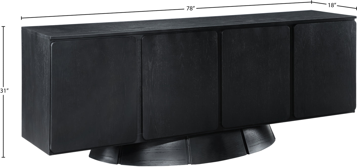 malin black sideboard/buffet