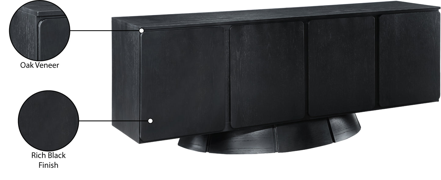 malin black sideboard/buffet