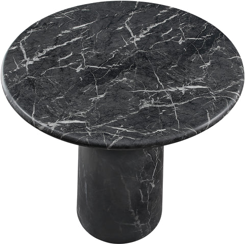 Linden 42" Black Concrete Indoor/Outdoor Counter Height Table, 1 Piece