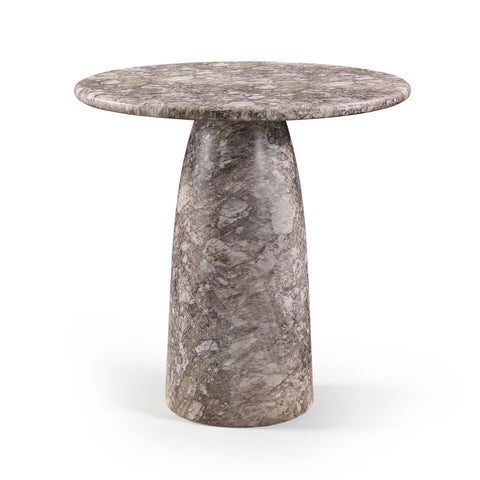 Linden 42" Brown Concrete Indoor/Outdoor Counter Height Table, 1 Piece
