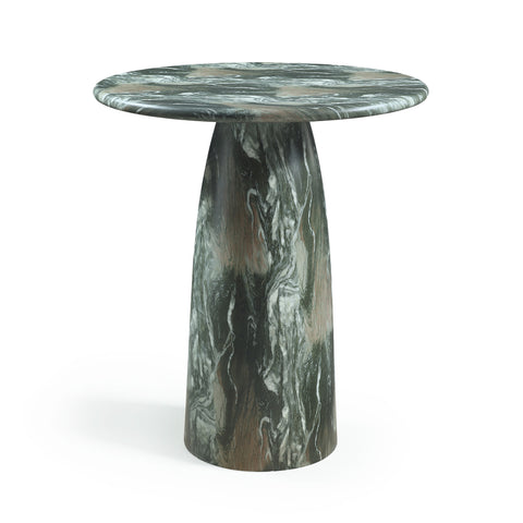 Linden 36" Green Concrete Indoor/Outdoor Counter Height Table, 1 Piece