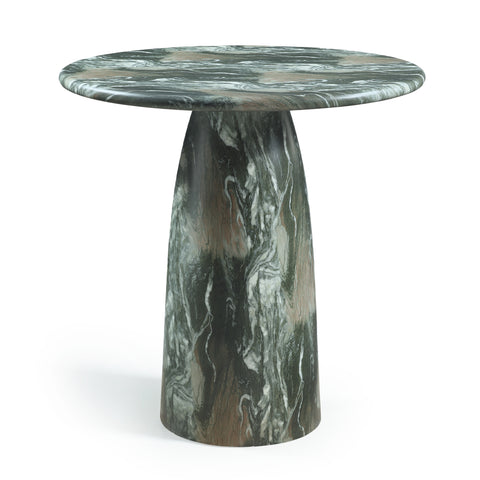 Linden 42" Green Concrete Indoor/Outdoor Counter Height Table, 1 Piece