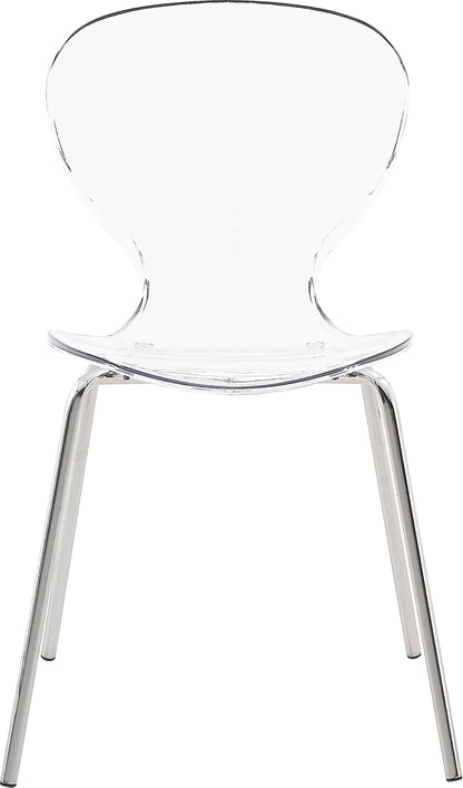 Flynn Chrome Metal Dining Chair C