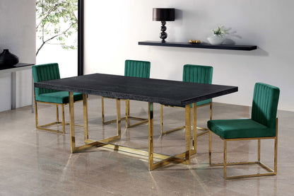 Malin Green Velvet Dining Chair C