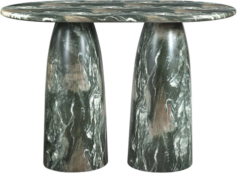 Linden 60" Green Concrete Indoor/Outdoor Counter Height Table, 1 Piece