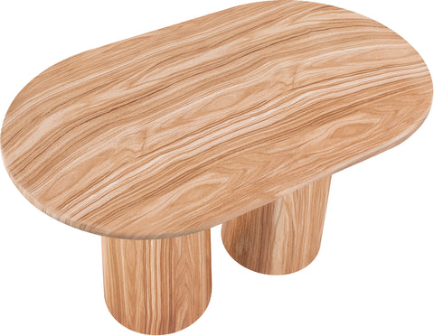 Linden 60" Natural Concrete Indoor/Outdoor Counter Height Table, 1 Piece