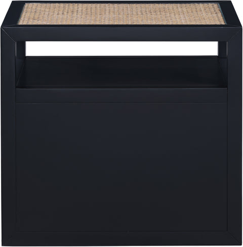 Santorini Black Night Stand NS