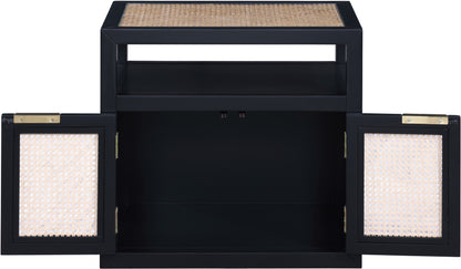 Santorini Black Night Stand NS