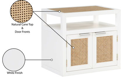 Santorini White Night Stand NS