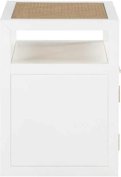 Santorini White Night Stand NS