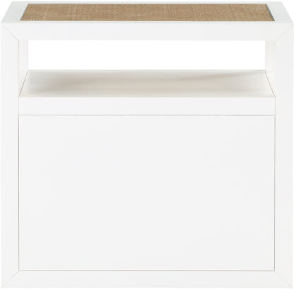 Santorini White Night Stand NS