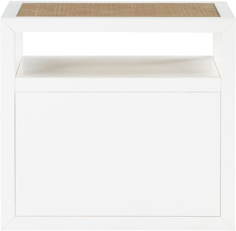 Santorini White Night Stand NS