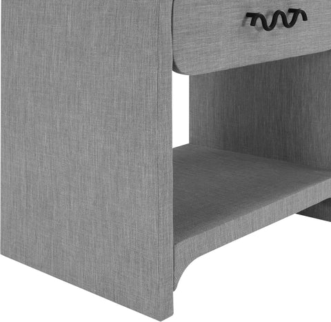 Parker Grey Night Stand / Side Table NS